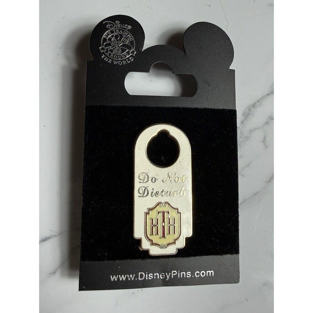 NEW Disney DCA Hollywood Tower of Terror Do Not Disturb Doorhanger Pin